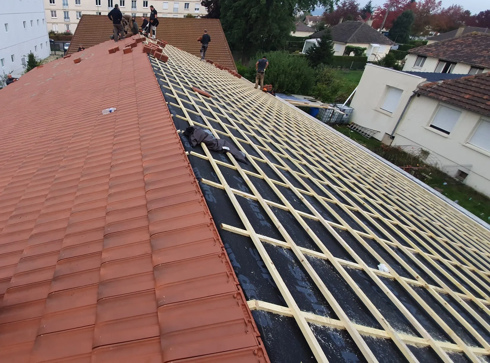Couverture toiture tuiles Rouen